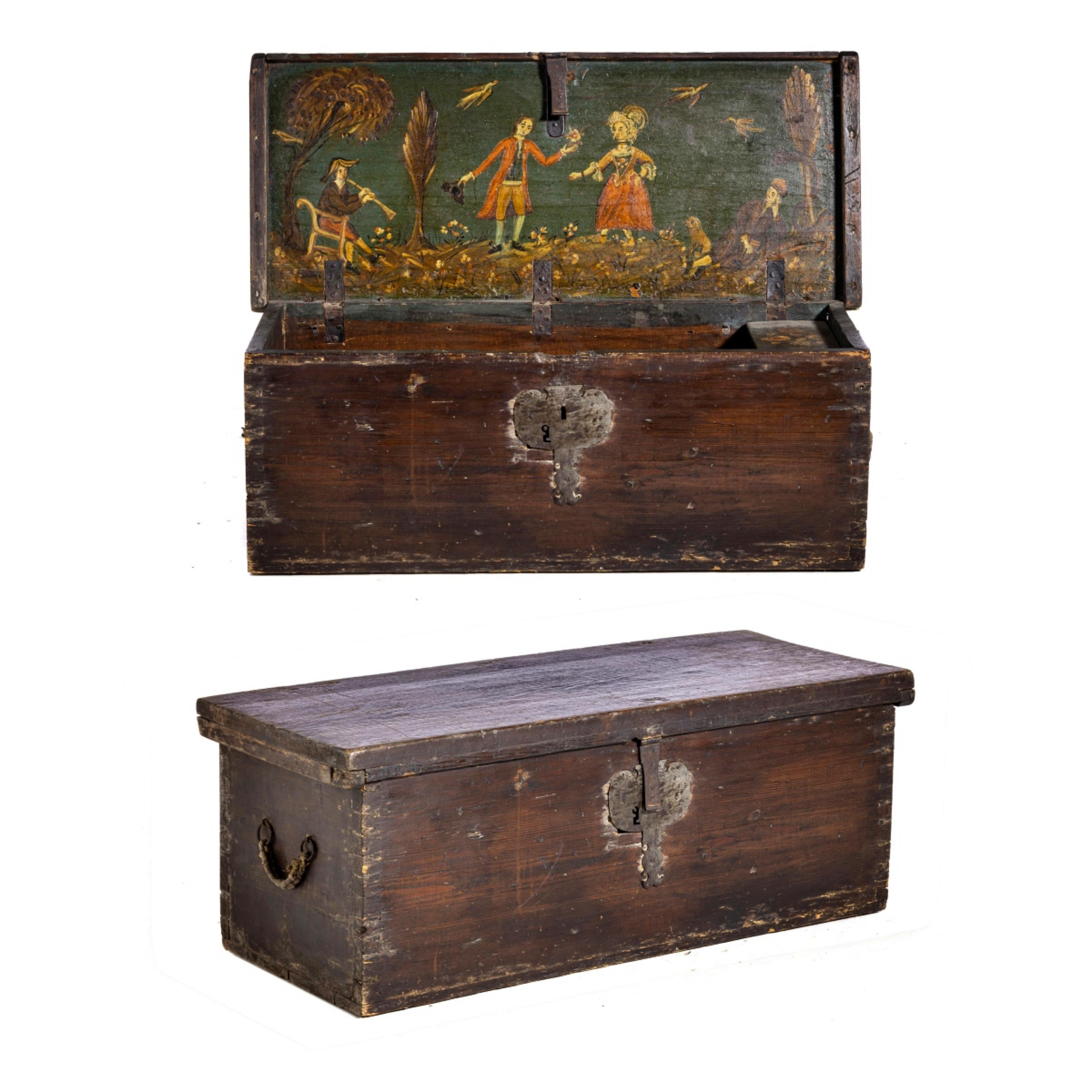 Hand-Crafted Amazing Portuguese Ark / Credenza of the 17th Century For Sale