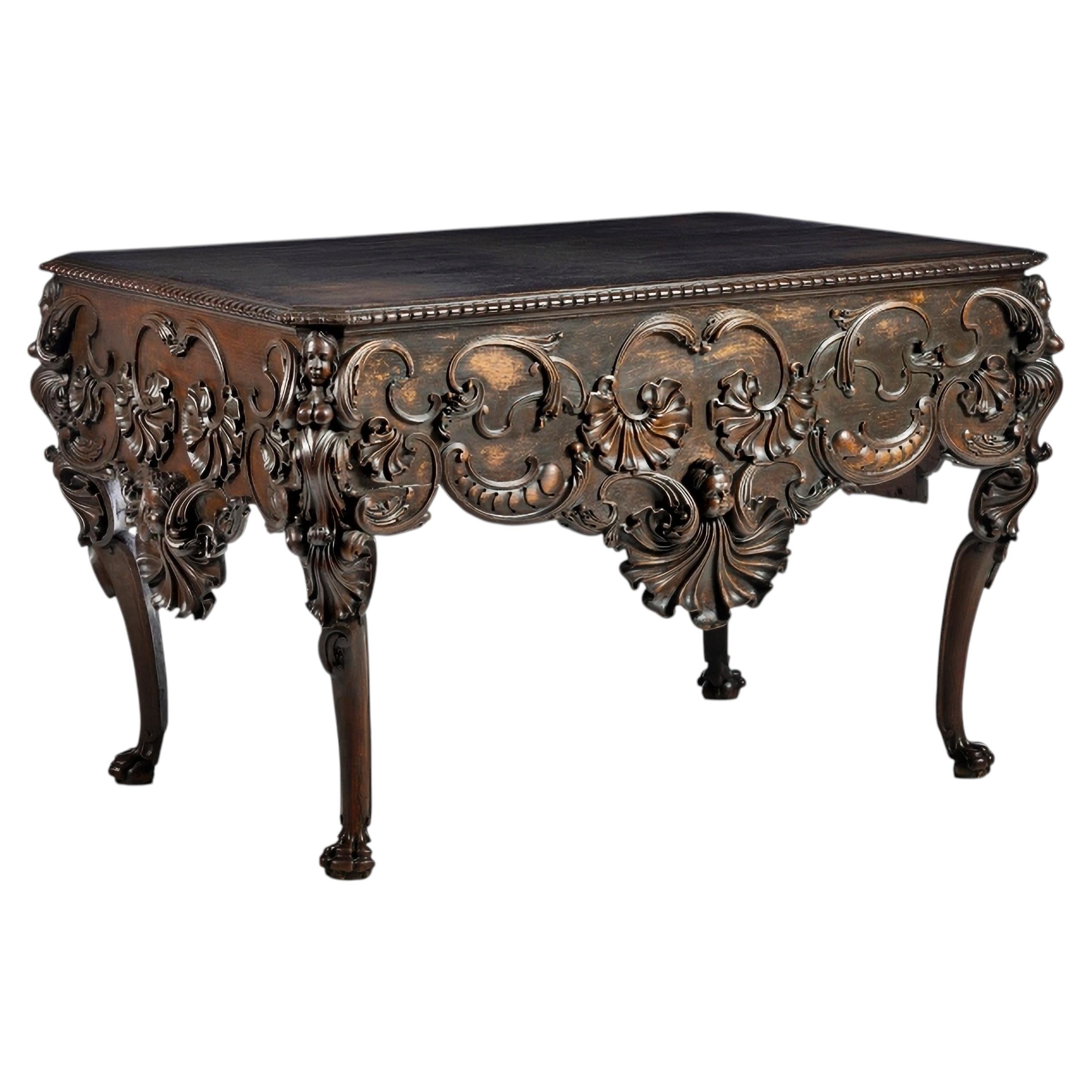 Amazing Portuguese Center Table 19th Century