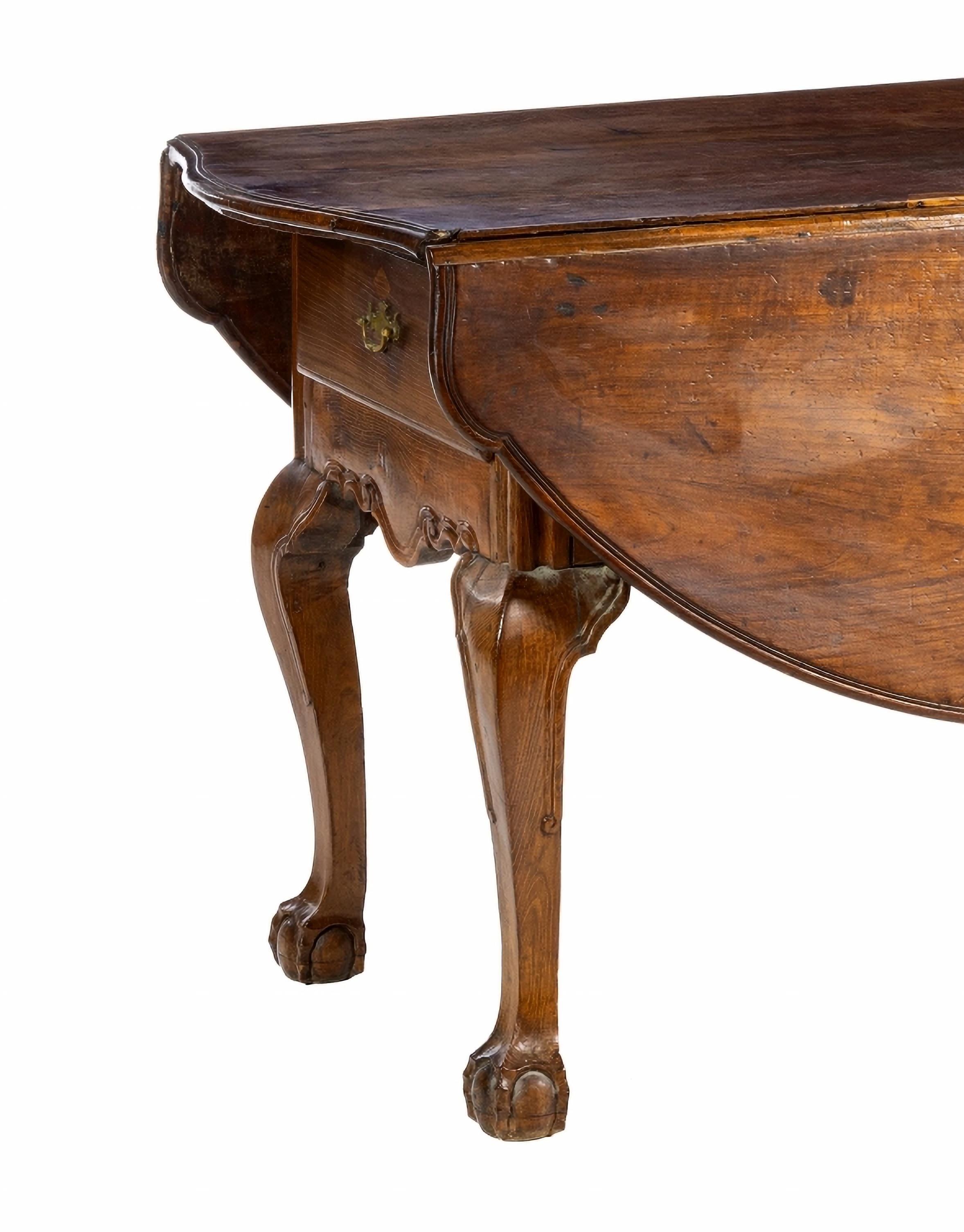 Baroque Un portugais étonnant  TABLE FLAPPÉE/CONSOLE 17ème siècle en vente