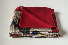 Amazing Rooster Bed-Cover Blanket Silk Cashmere Wool