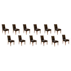 Amazing Set of 12 Chairs Art Deco 1920, France