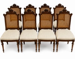 Amazing Set of Eighteen Henry II chairs Portuguese, 19th century