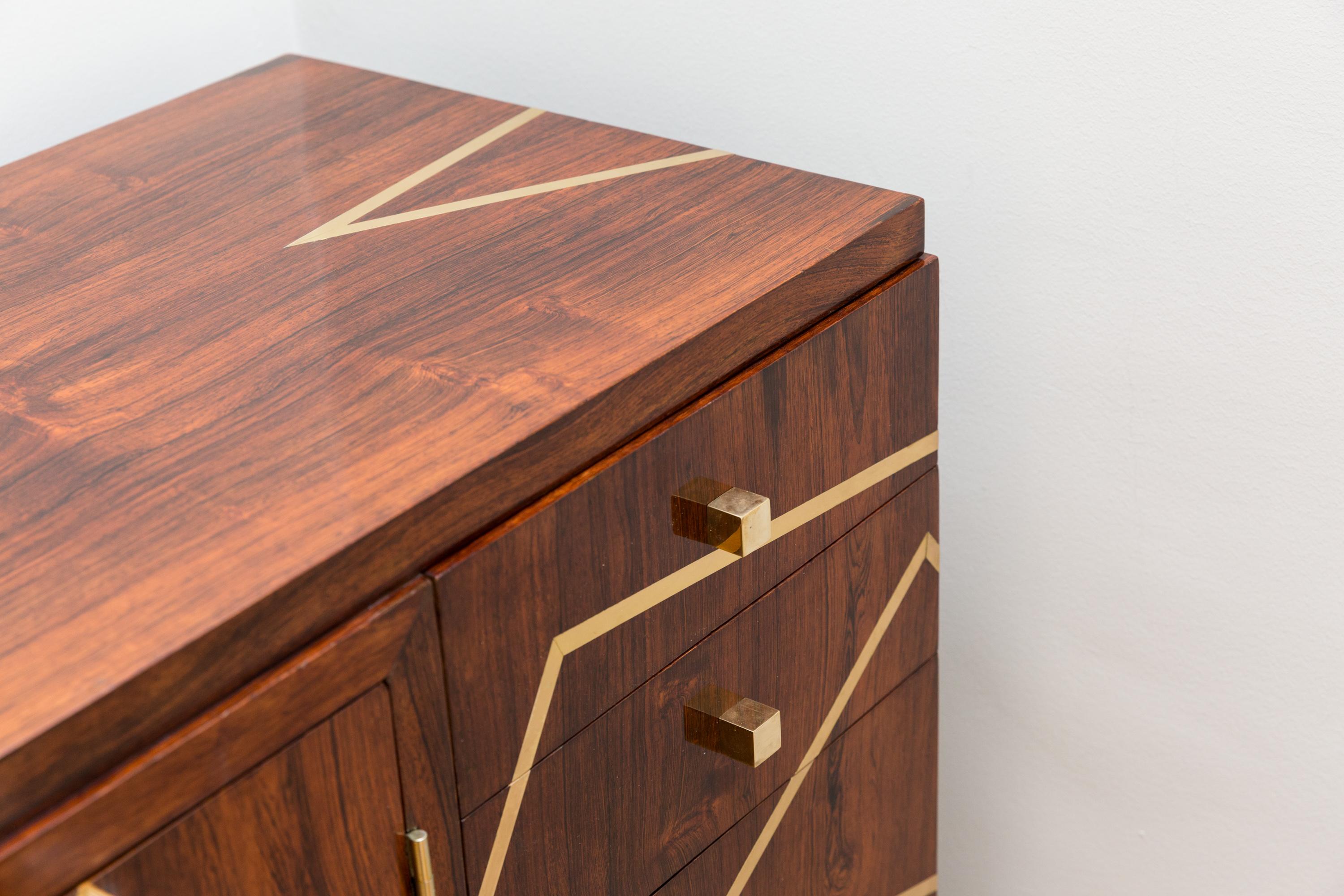 Mid-20th Century Amazing Sideboard, Rosewood, France, circa 1950