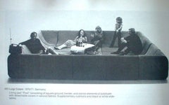 Amazing Space Age 'Pool' Modular Sofa, Luigi Colani for Rosenthal Germany, 1970