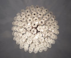 Amazing Spherical Murano Poliedri Candelier, 140 Poliedri