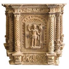 Amazing Tabernacle with the Risen Christ, Spain Late 17th Century