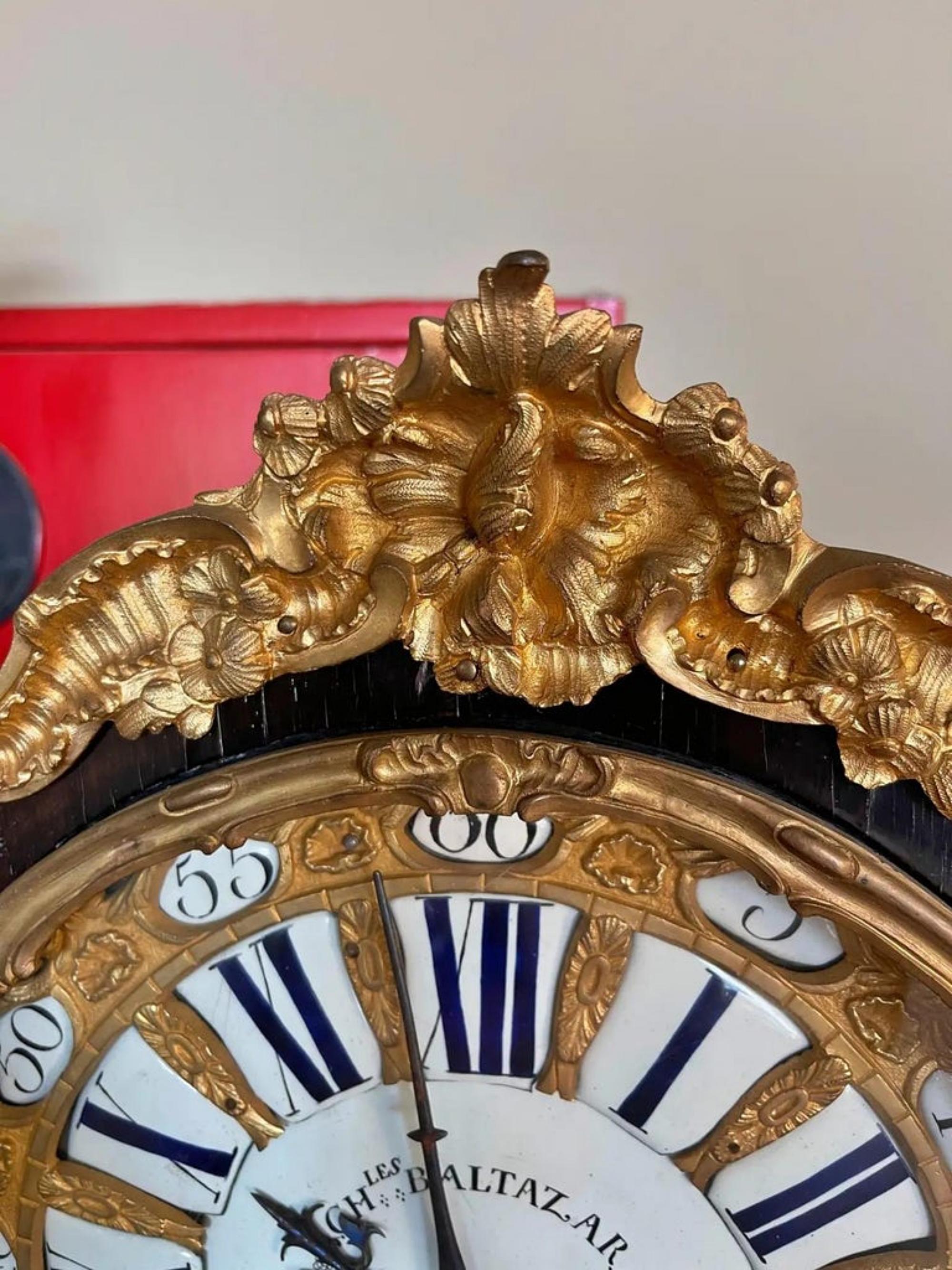Rococo  Amazing Table Clock 