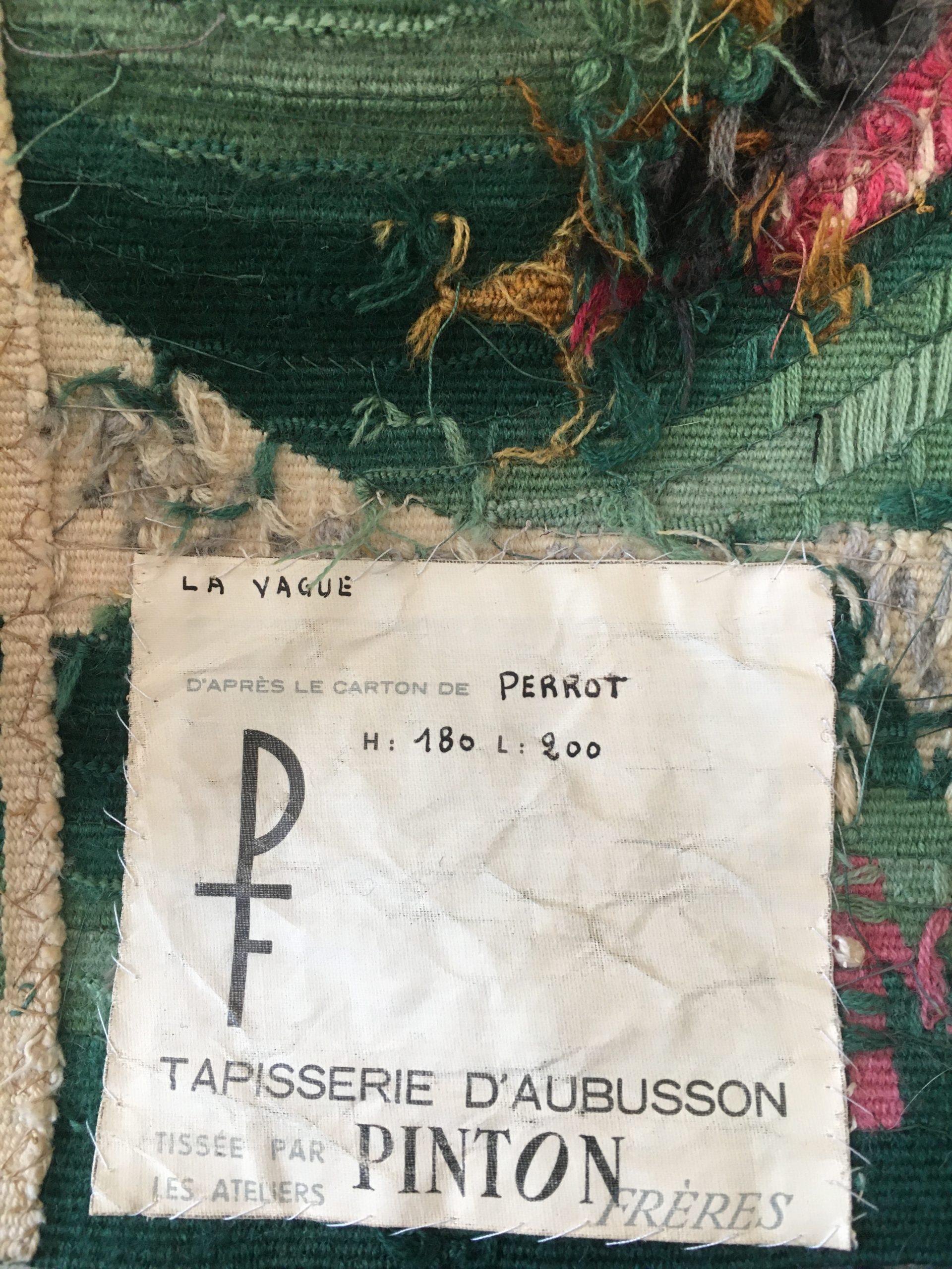 - Die Welle von René Perrot (1912-1979)
- 20. Jahrhundert
- Herkunft :Frankreich
- 70.87  x 78.74 in