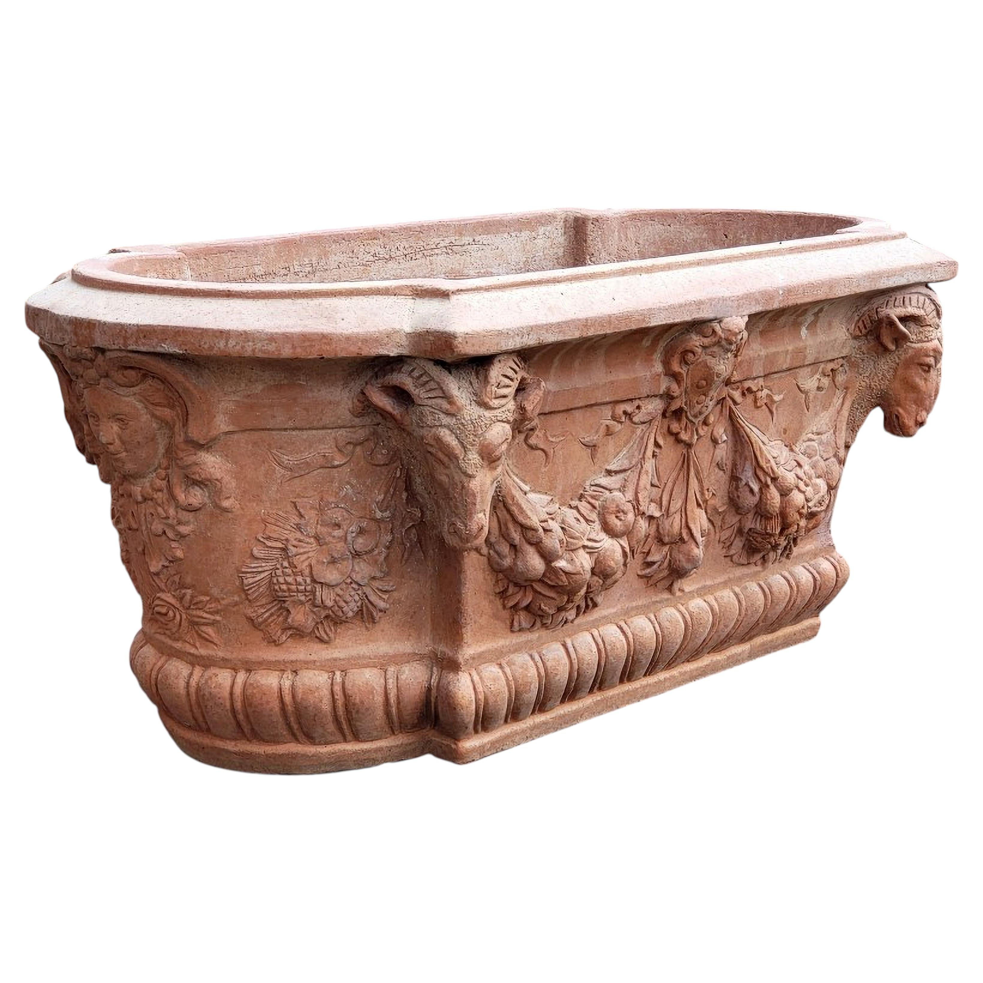 Amazing TERRACOTTA IMPRUNETA POTS 21th Century