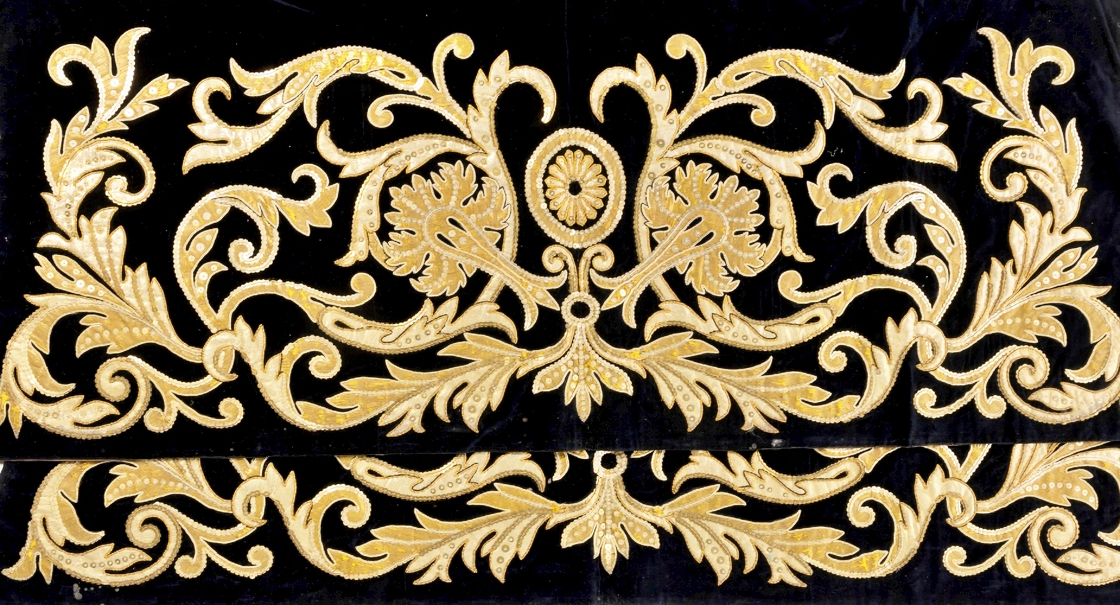 Baroque AMAZING TWO 18th Century ITALIAN ALTAR CLOTHS For Sale