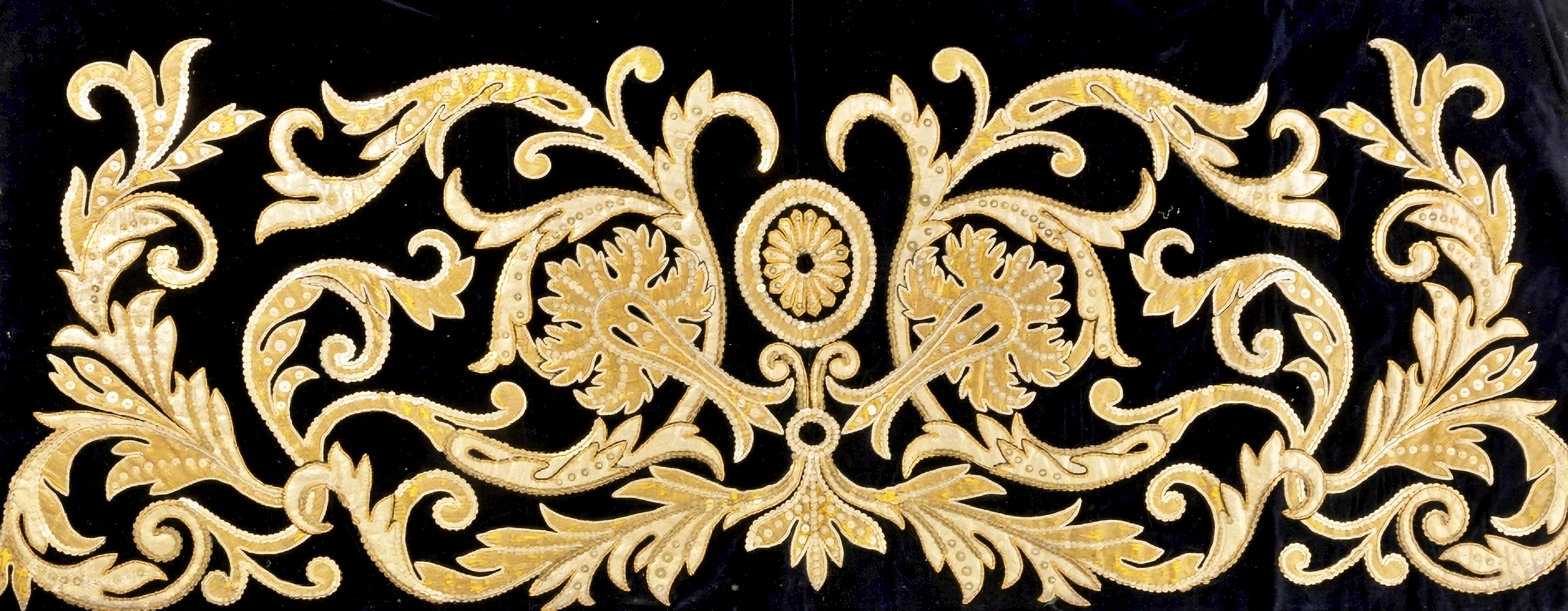 Italian AMAZING TWO 18th Century ITALIAN ALTAR CLOTHS For Sale