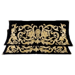 AMAZING TWO 18th Century ITALIAN ALTAR CLOTHS