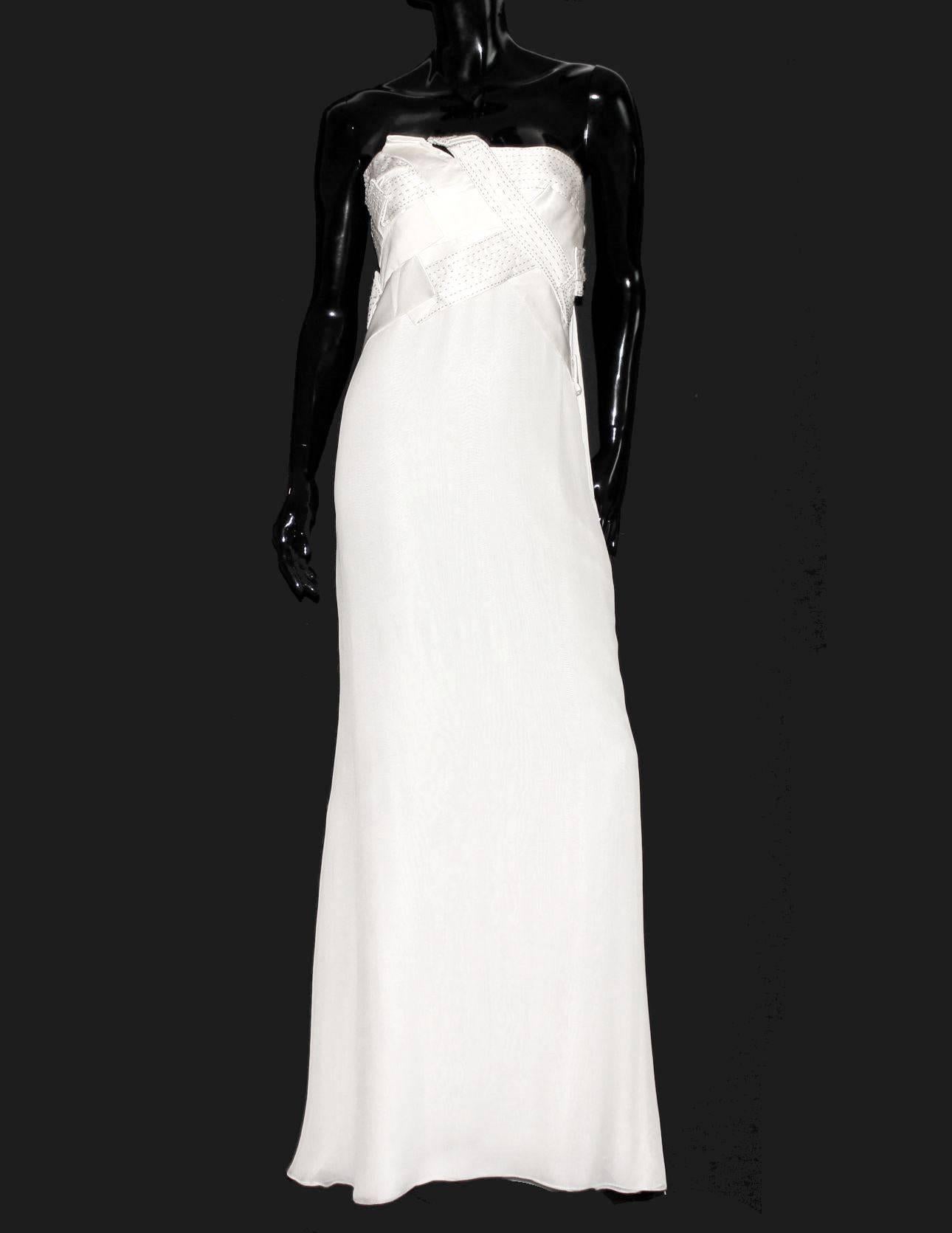 versace gothic bridal