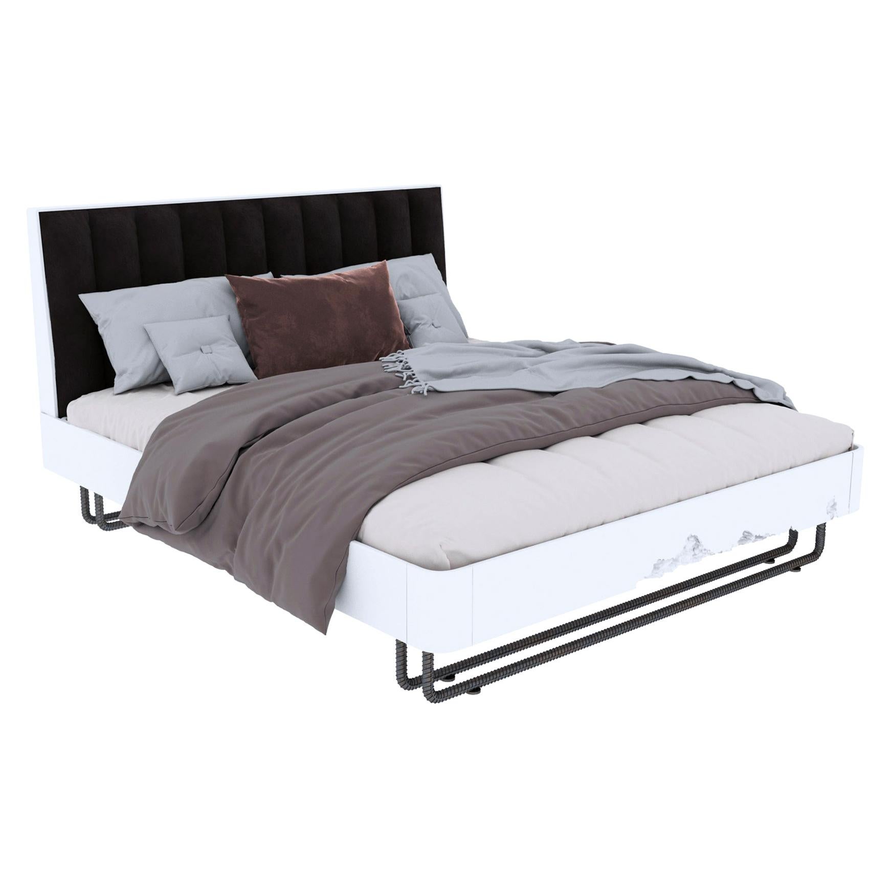 Amazing Wooden Double Bed Break Free Collection for Individual Interior For Sale