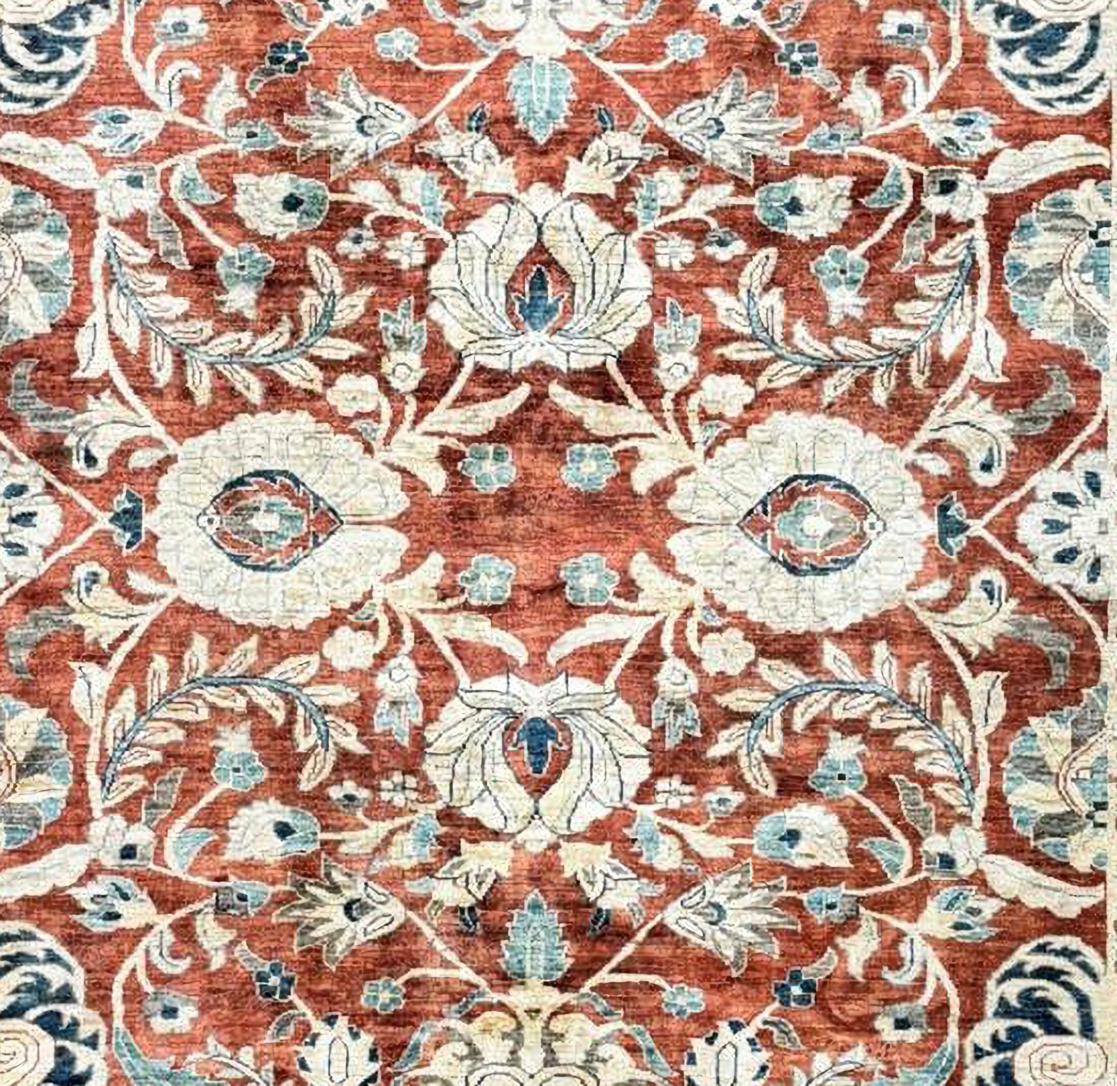 Amazing Ziegler Wool Rug began 20th Century
Very good condition
Measurements: 365 x 274 cm

Ziegler rugs are inspired by the design of classic Persian rugs to give every interior an antique touch. Unlike other oriental rugs, the Ziegler rug is not