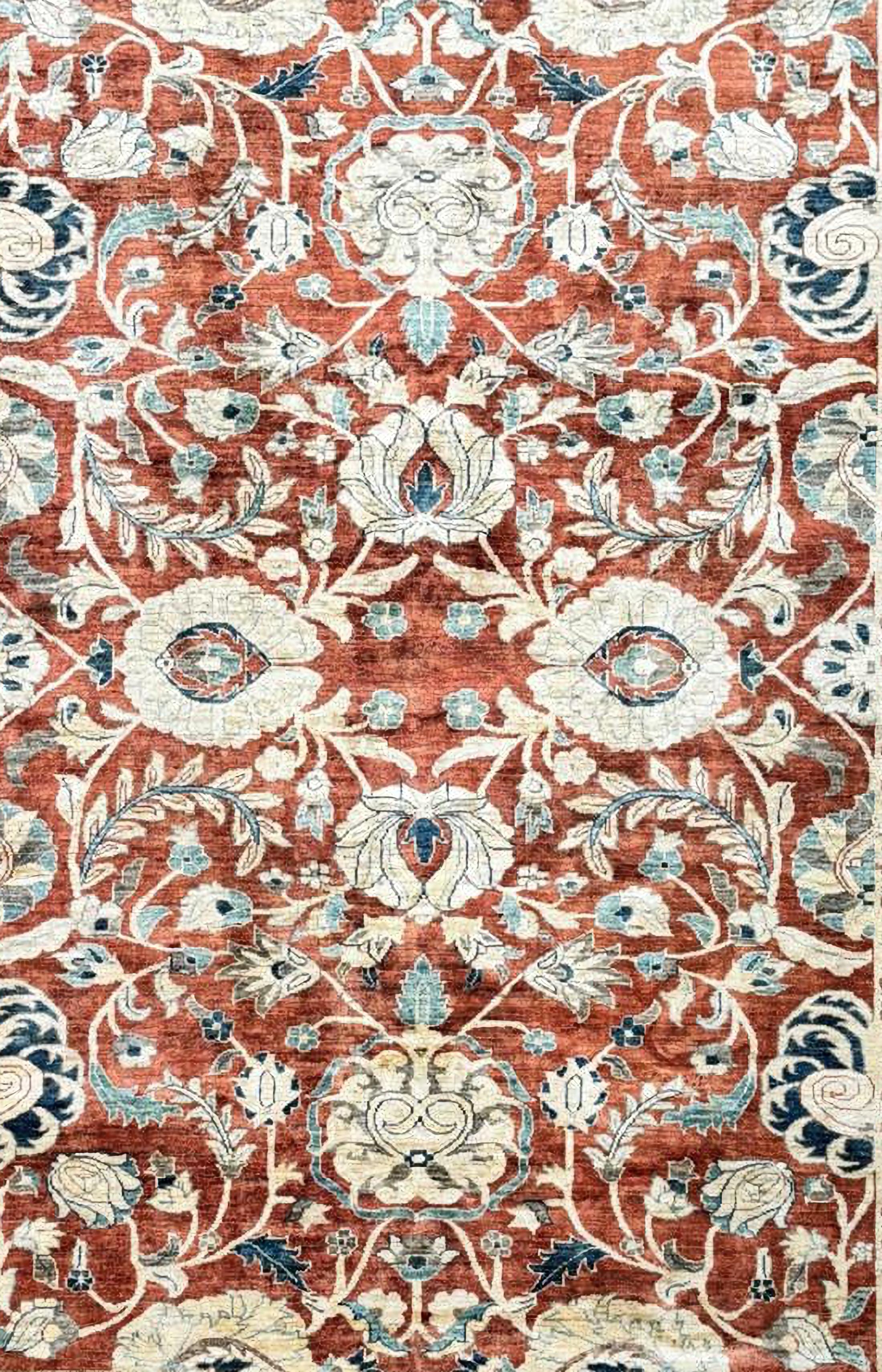 Moderne Magnifique tapis Ziegler en laine du 20ème siècle en vente