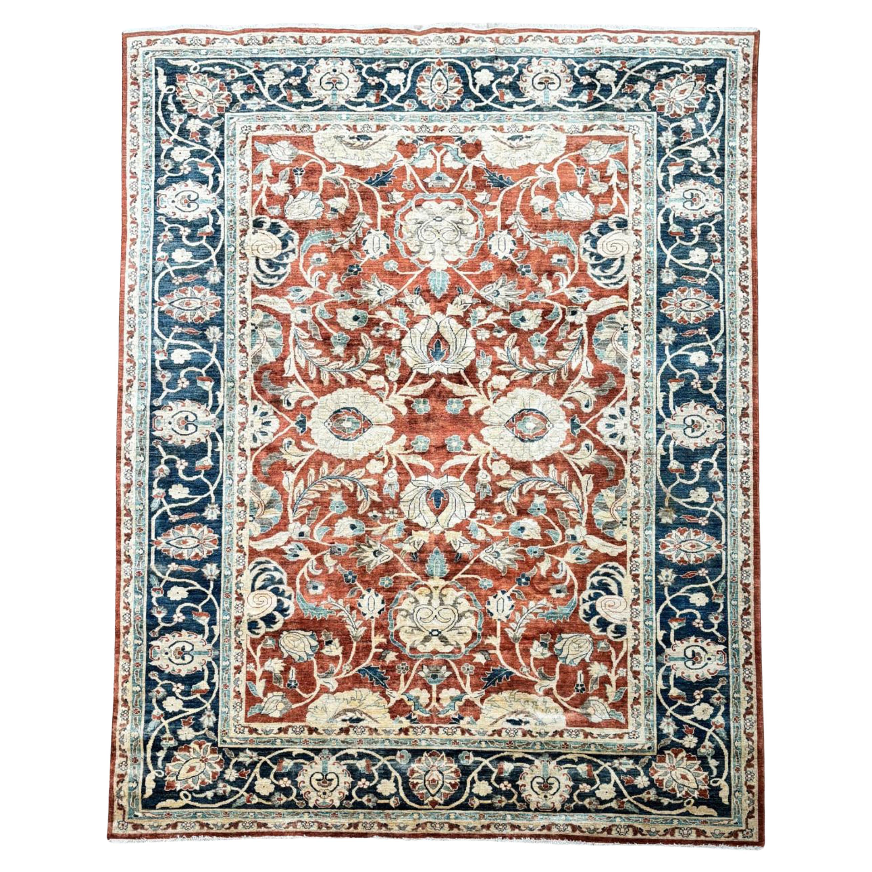 Magnifique tapis Ziegler en laine du 20ème siècle en vente