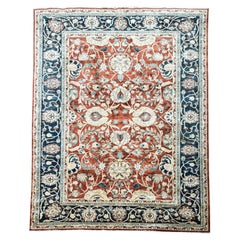 Magnifique tapis Ziegler en laine du 20ème siècle