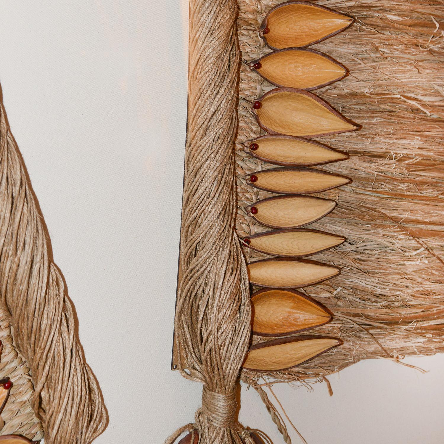 Contemporary Amazon Headdress Wall Decoration For Sale