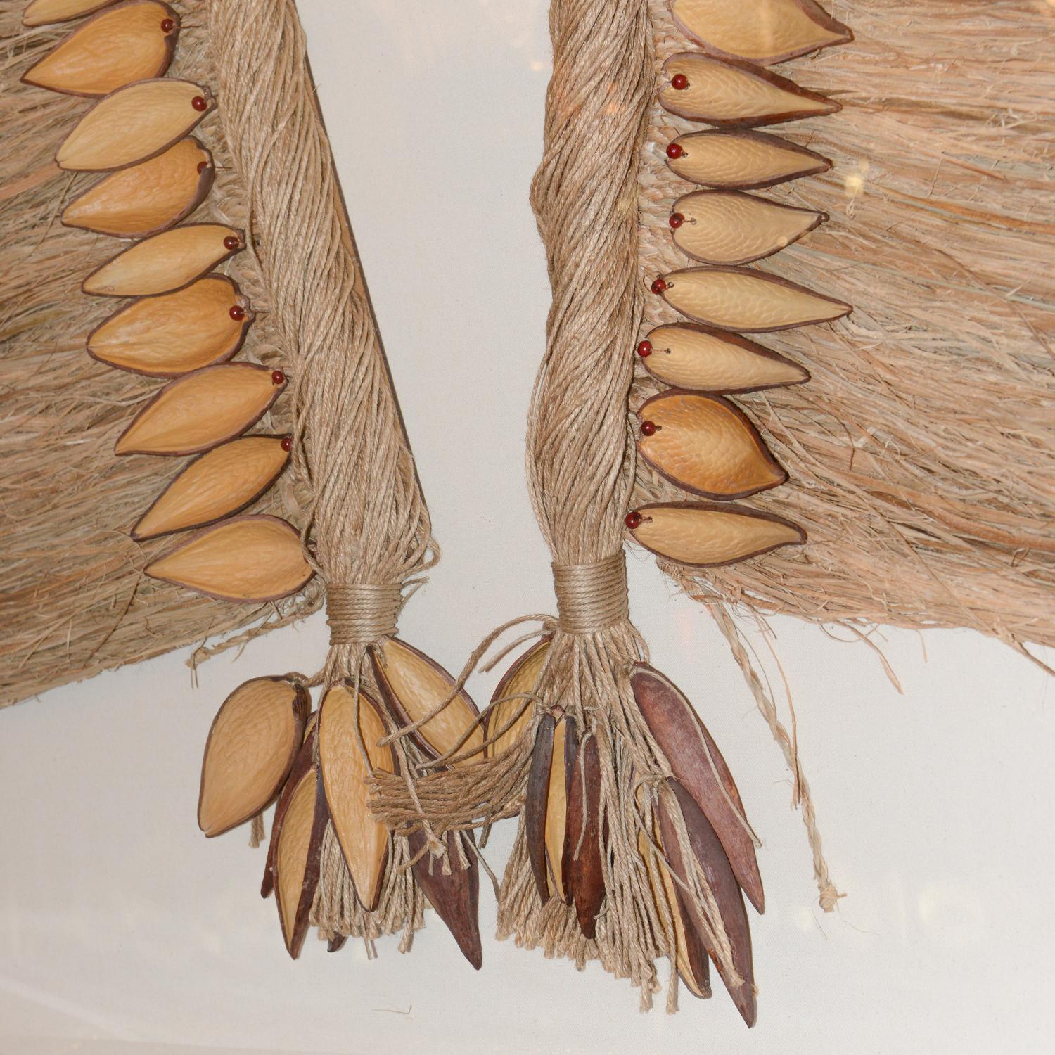 Straw Amazon Headdress Wall Decoration For Sale