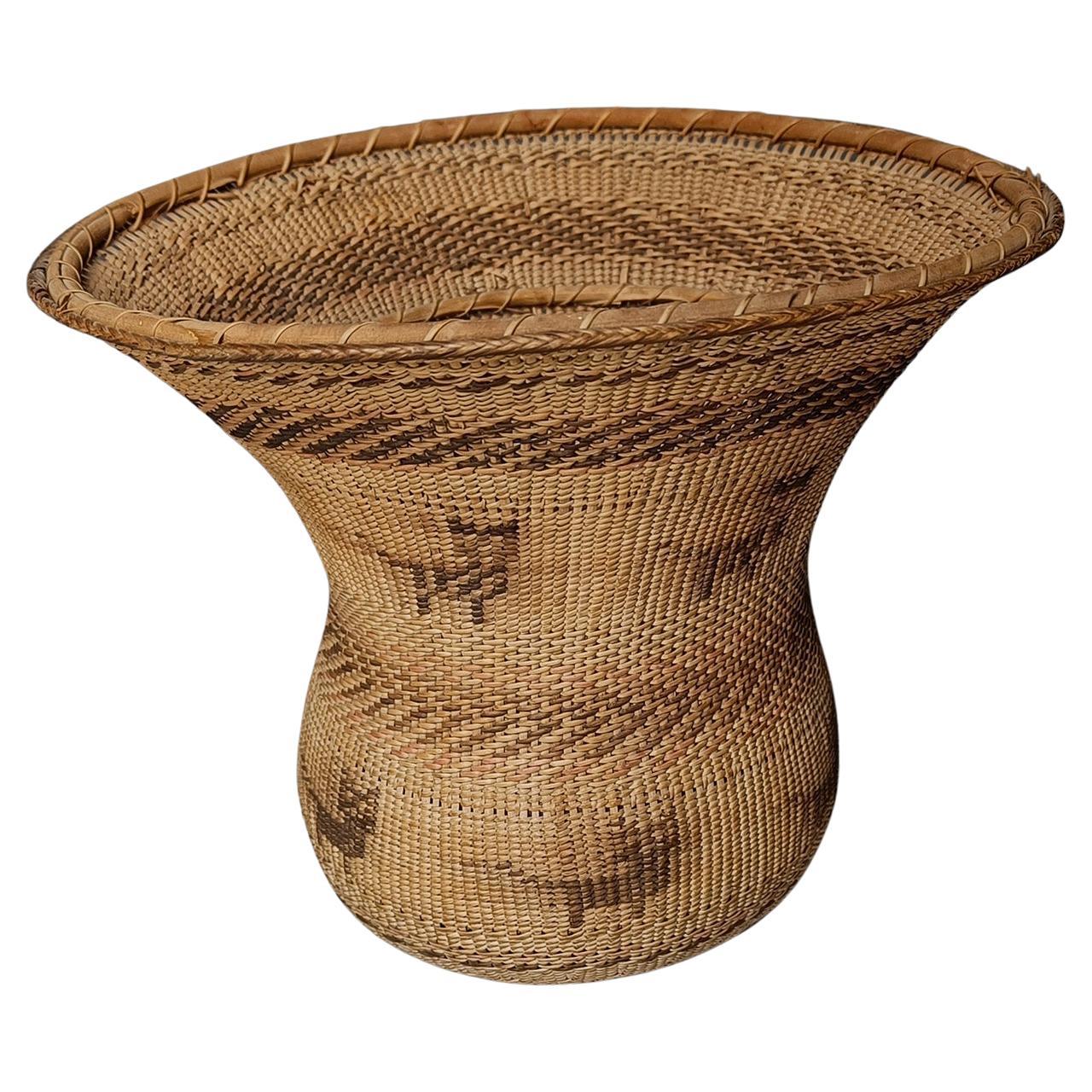 Amazon Indian Basket Yekuana Native Tribe South America Amazonian Interiors  For Sale