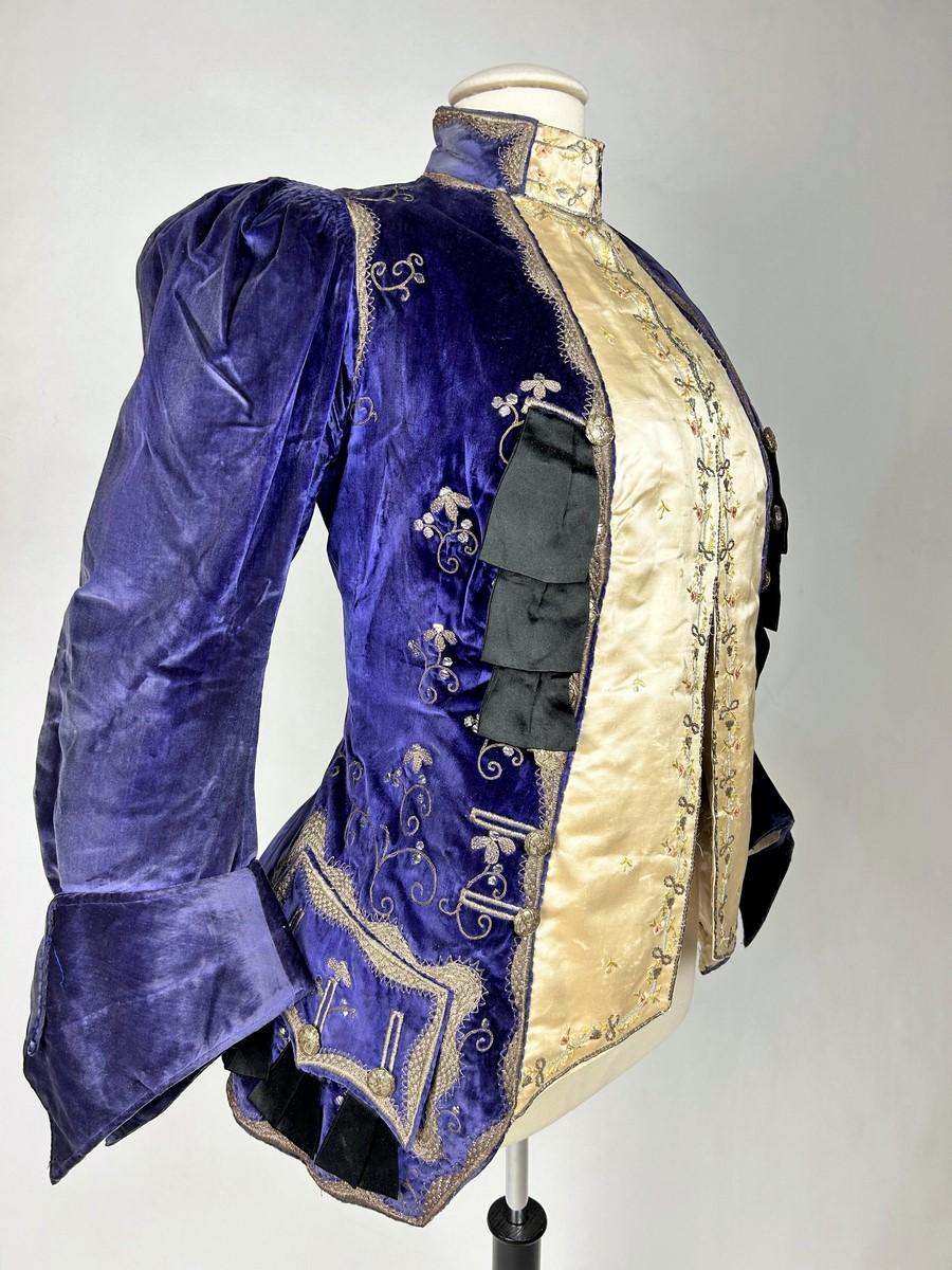 Costume Amazone ou Fancy de la Maison Beer dans le style du 18e siècle - Paris C.1905 2