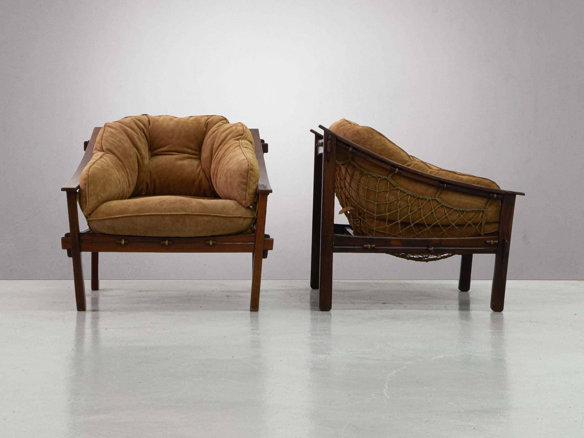 Amazonas Lounge Chair, Solid Jacaranda Rosewood, Brazilian Midcentury 6