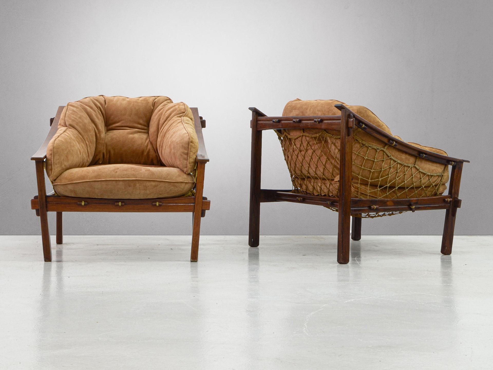 Amazonas Lounge Chair, Solid Jacaranda Rosewood, Brazilian Midcentury 4