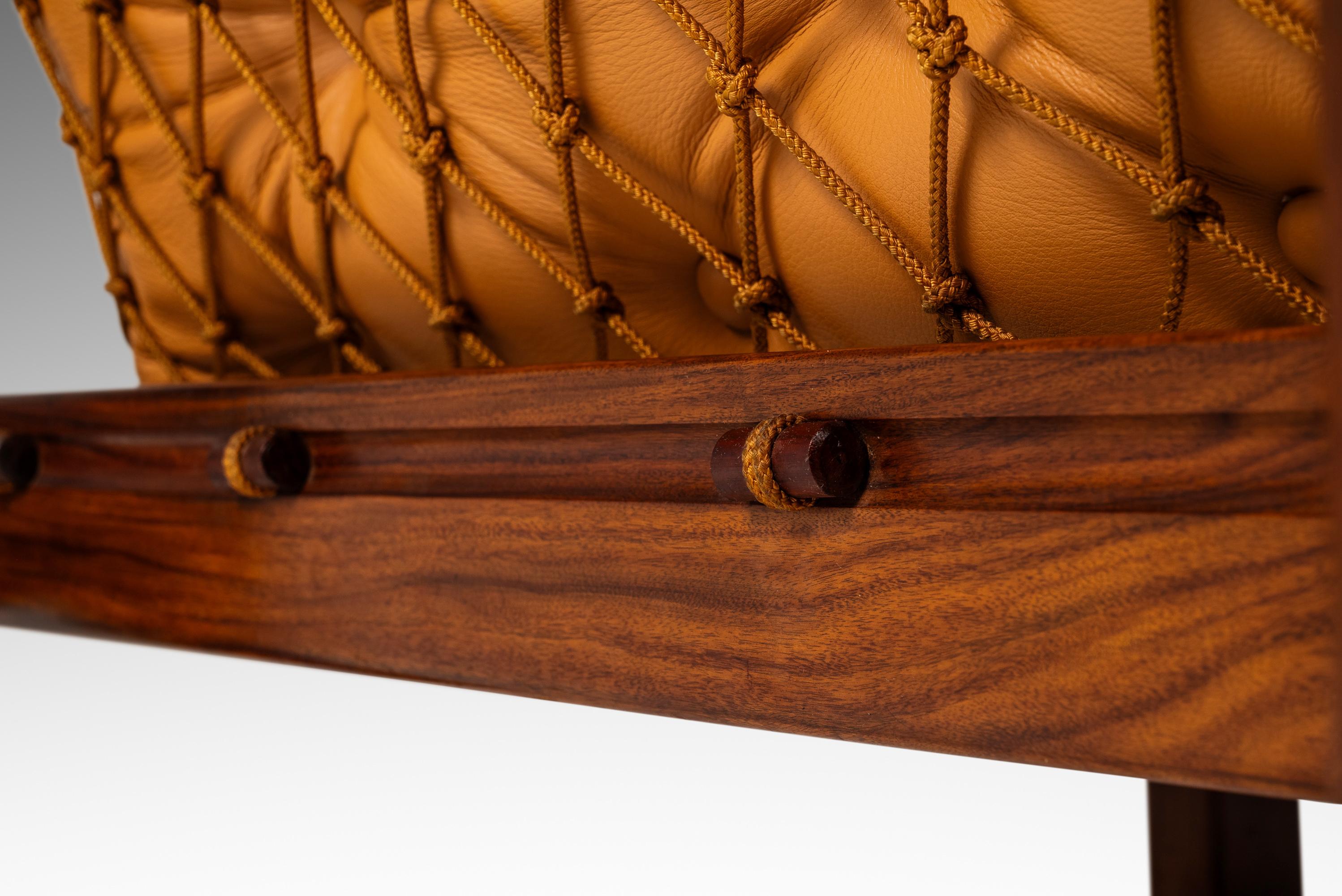 'Amazonas' Rosewood Lounge Chair by Jean Gillon for Italma, Brazil, c. 1970s For Sale 4