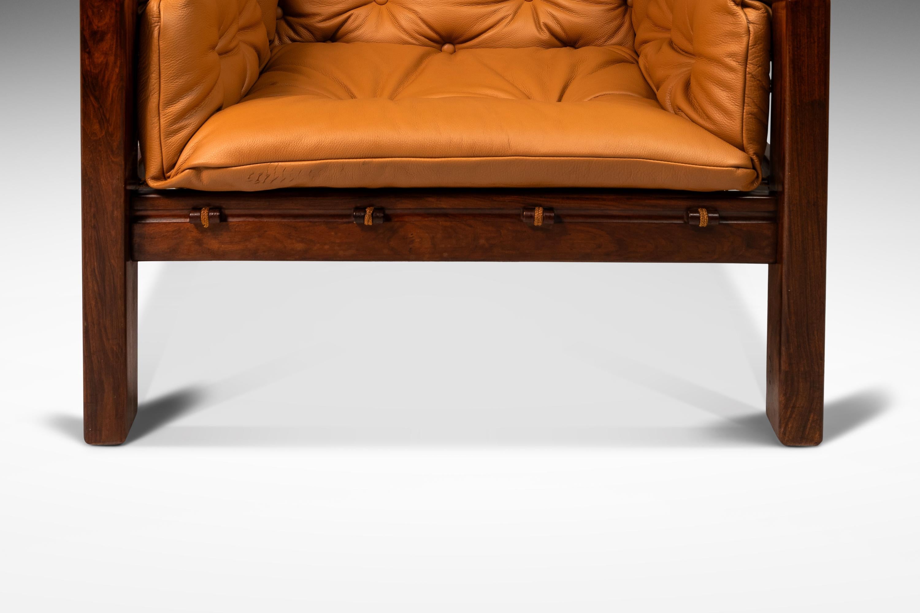'Amazonas' Rosewood Lounge Chair by Jean Gillon for Italma, Brazil, c. 1970s For Sale 5