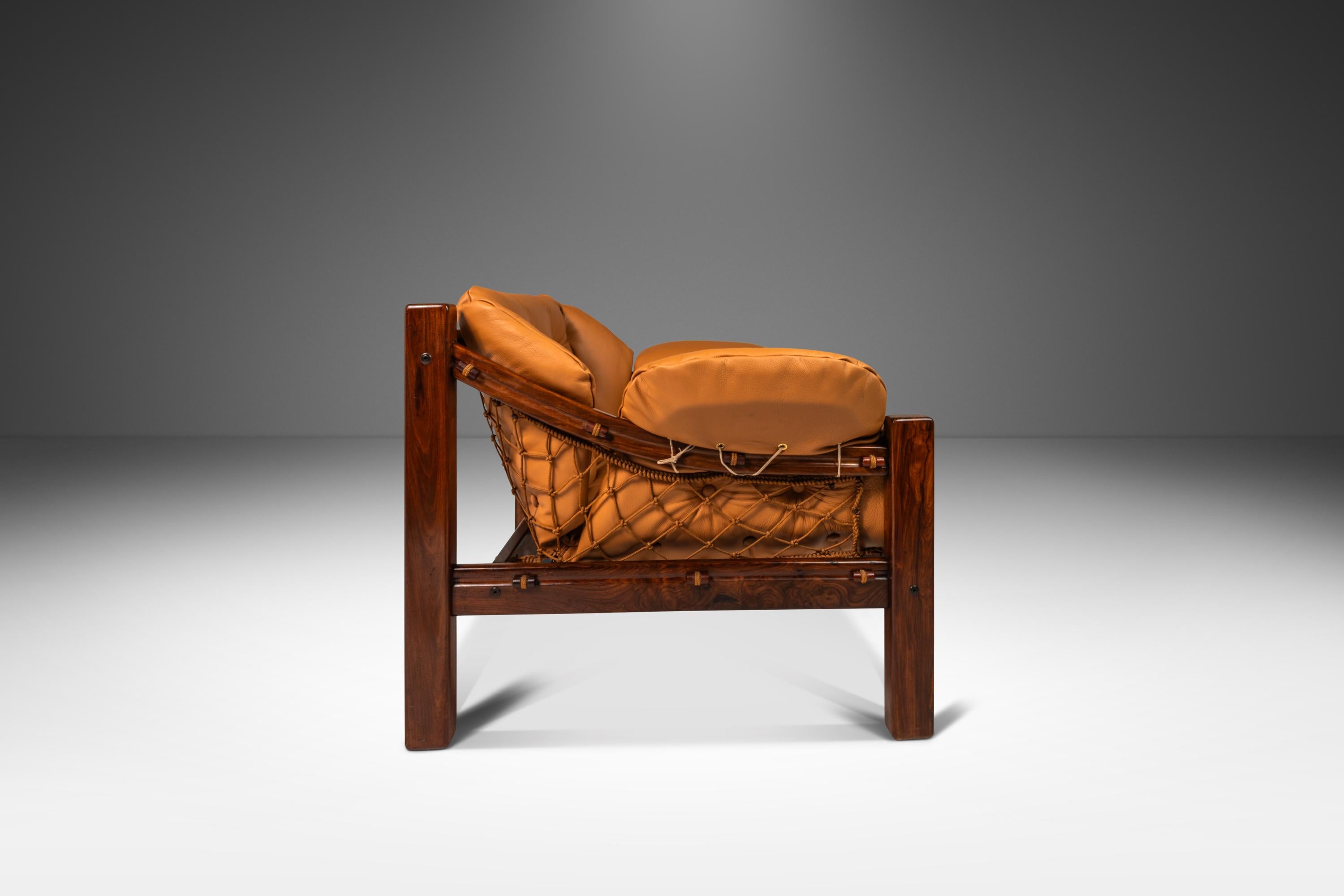 'Amazonas' Rosewood Lounge Chair by Jean Gillon for Italma, Brazil, c. 1970s For Sale 2