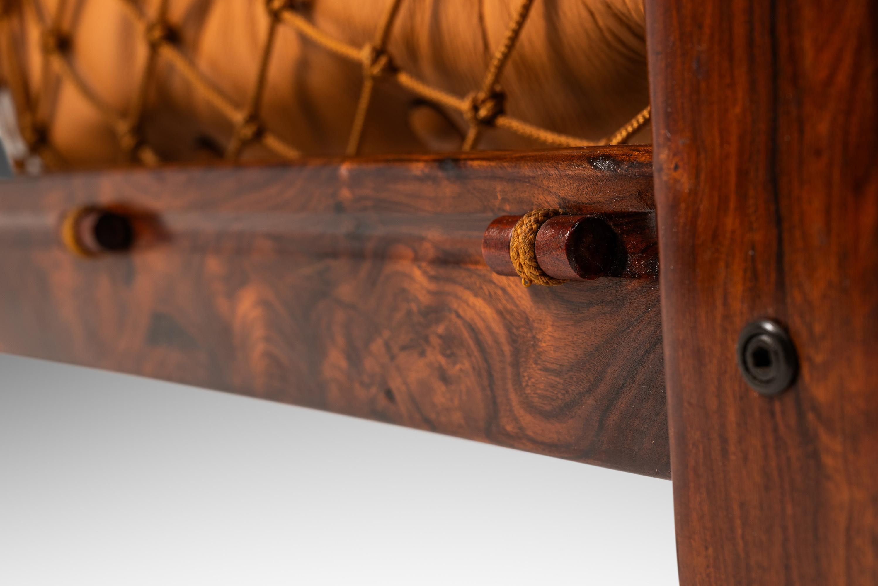 'Amazonas' Rosewood Lounge Chair by Jean Gillon for Italma, Brazil, c. 1970s For Sale 3