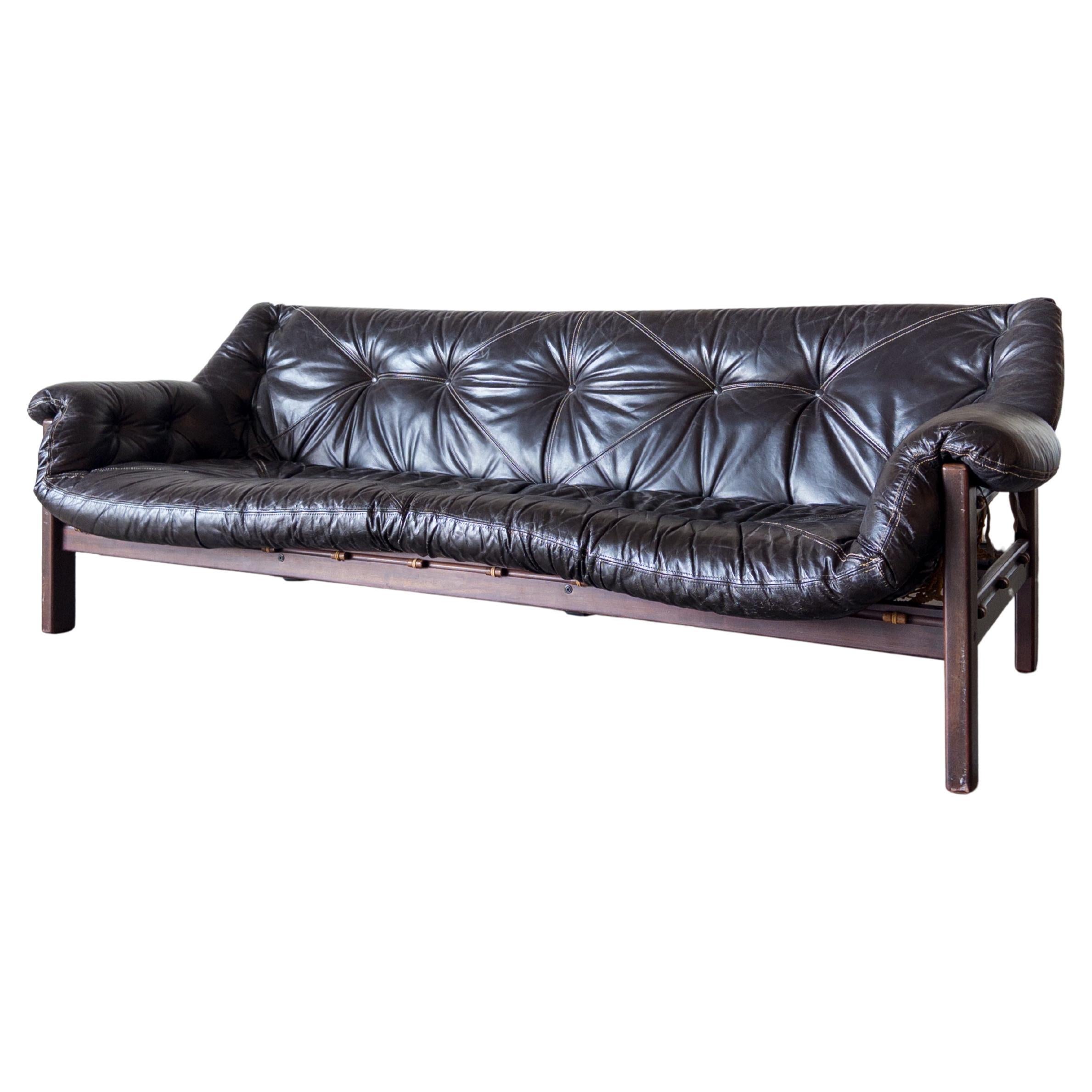 Amazonas sofa by Jean Gillon for Italma Wood Art im Angebot