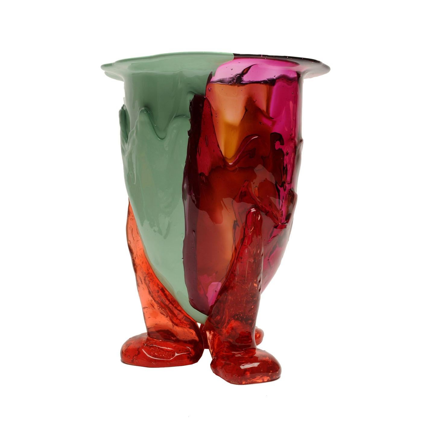 Amazonia Resin Vase L #2 By Gaetano Pesce For Sale 1