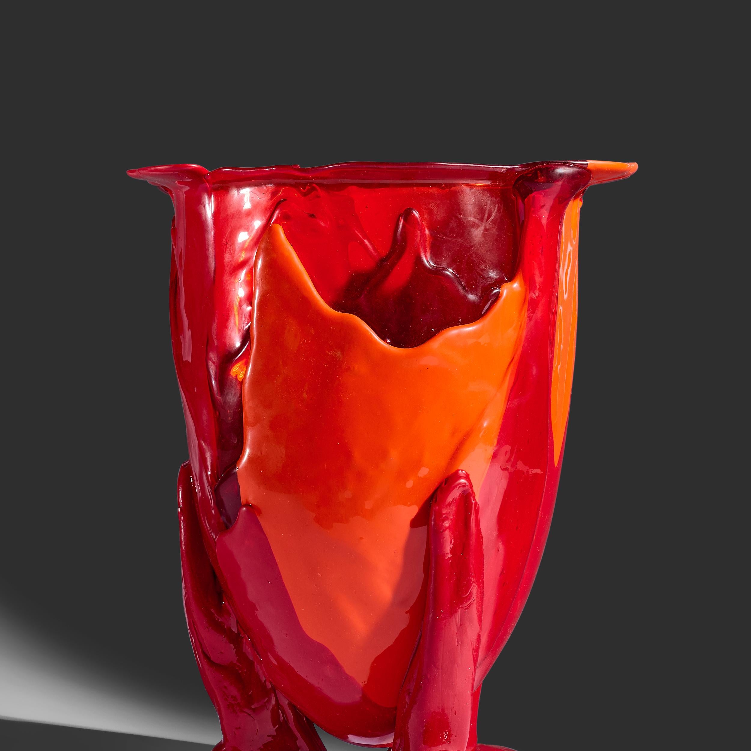 Italiano Amazonia Vase in Resin by Gaetano Pesce, Fish Design