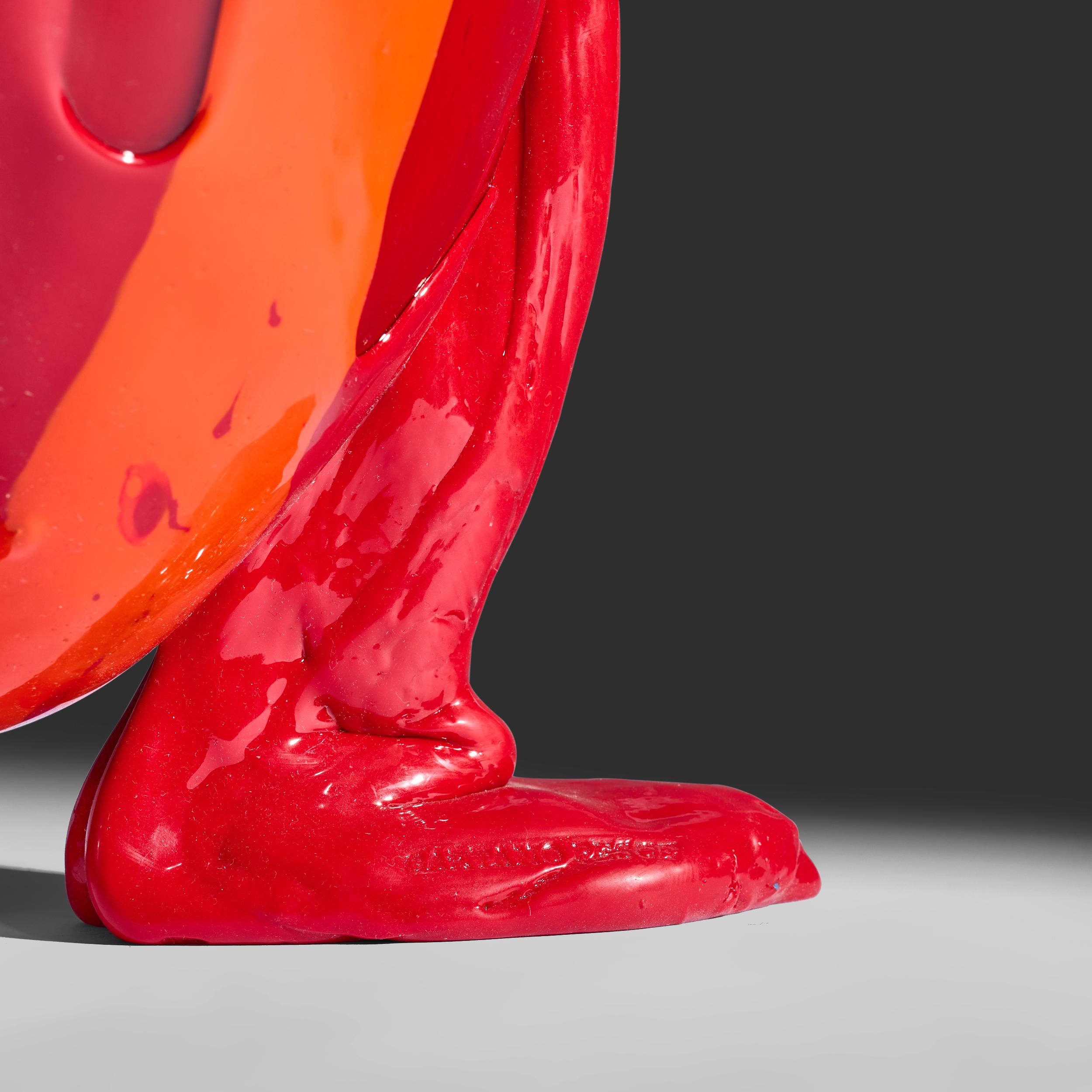 Amazonia Vase in Resin by Gaetano Pesce, Fish Design In condizioni ottime a Skokie, IL