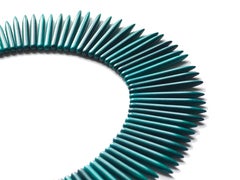 Collier de forme moderne en amazonite