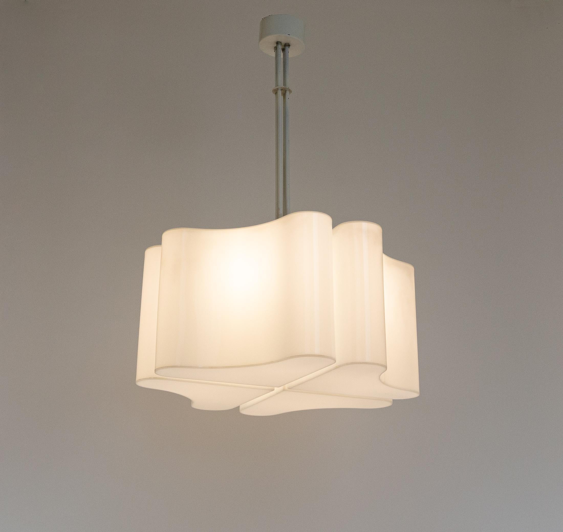 Ciondolo o lampadario Ambasciata di Vittorio Introini per Stilnovo, anni '70 in vendita 1