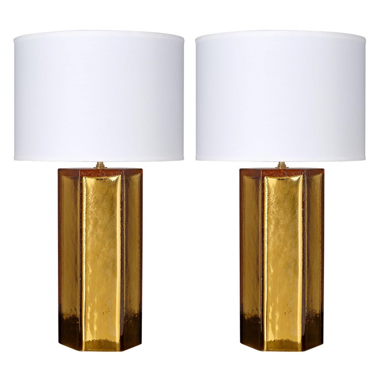 Italian Gold Leaf Lamps - 204 For Sale on 1stDibs
