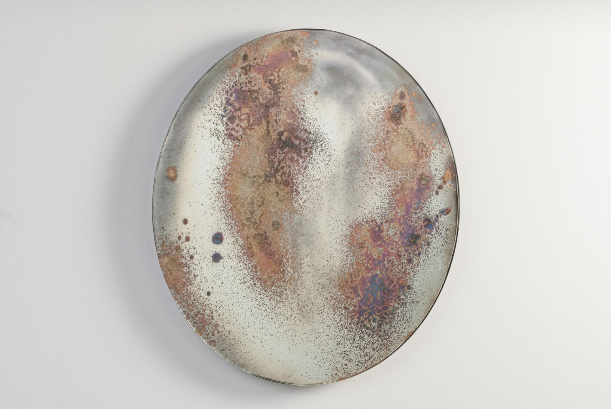 XXI secolo e contemporaneo Specchio ambra e mercurio in vendita