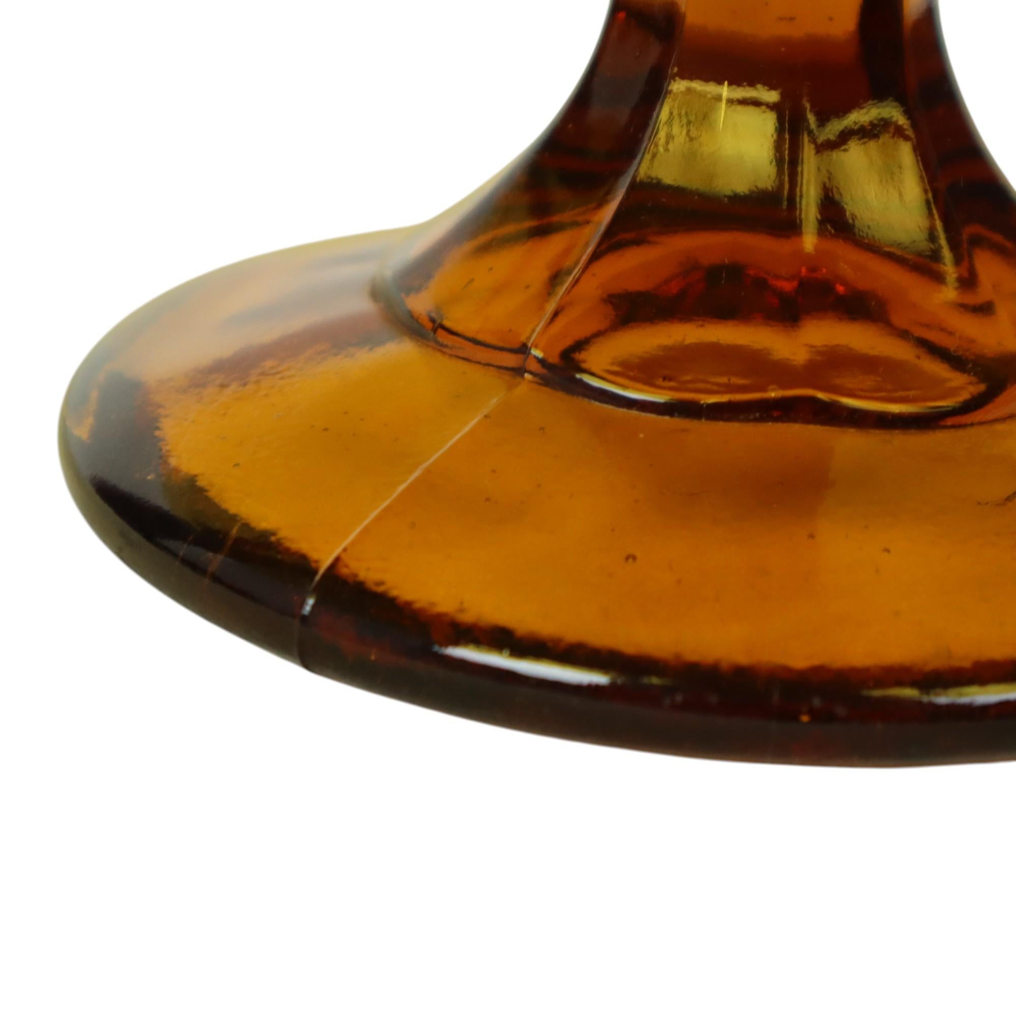 Plat à gâteaux Art Déco en ambre Scailmont en vente 3