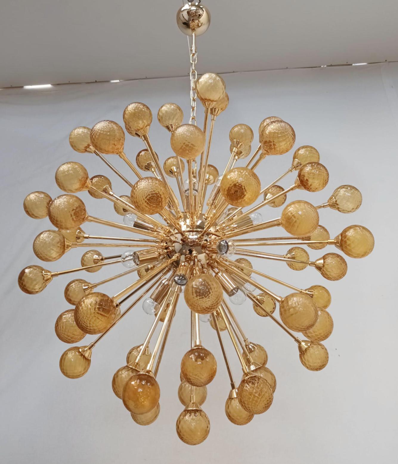 Araña Sputnik Ráfaga de Ámbar de Fabio Ltd Italiano en venta