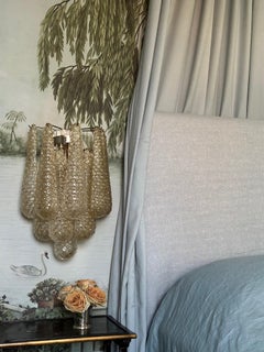 Amber Colored Murano Wall Sconce