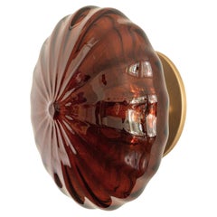 Amber Espadín Glass Sconce, Small, Agave Collection