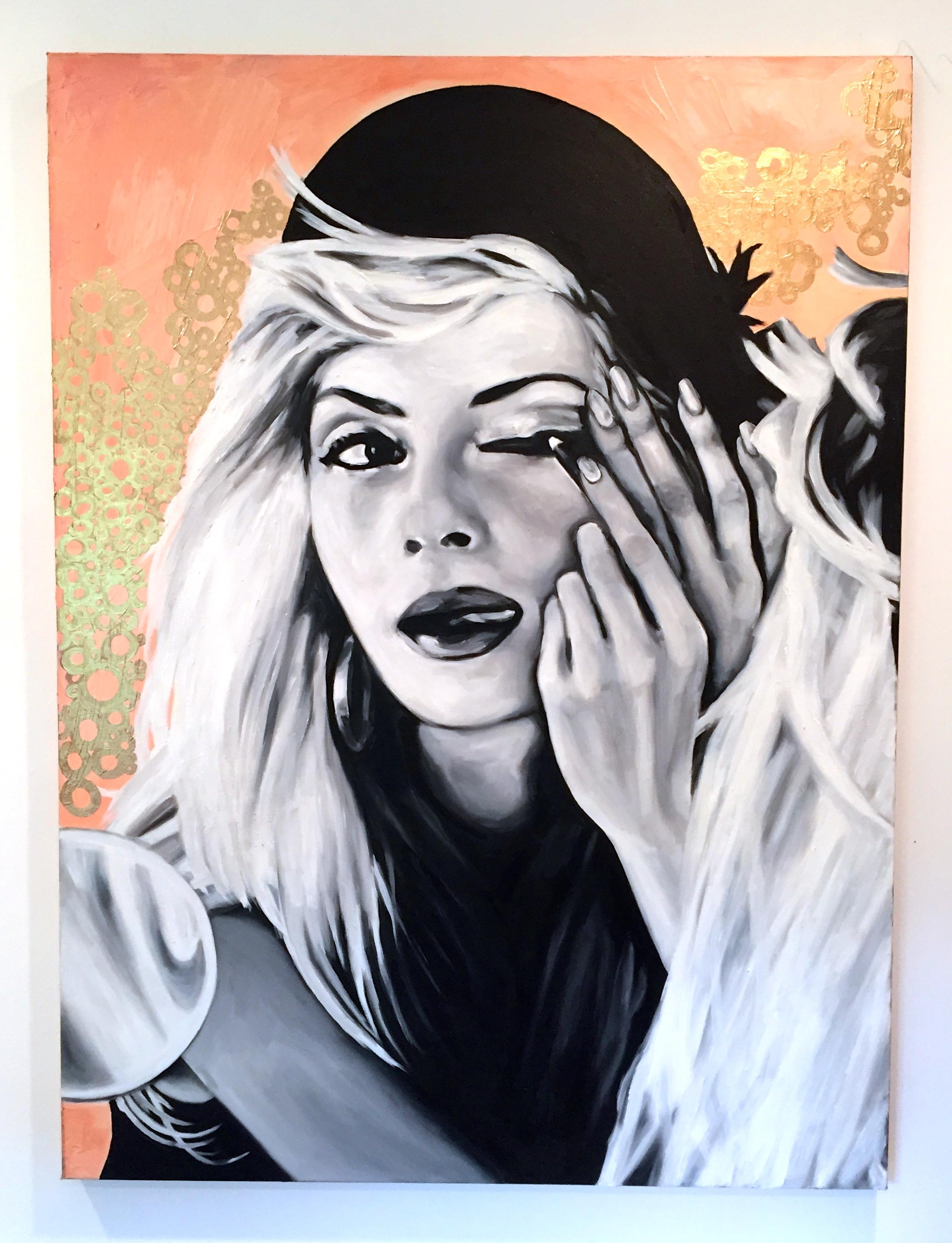 Untitled - Pop Art Painting by Amber Flora Dixon