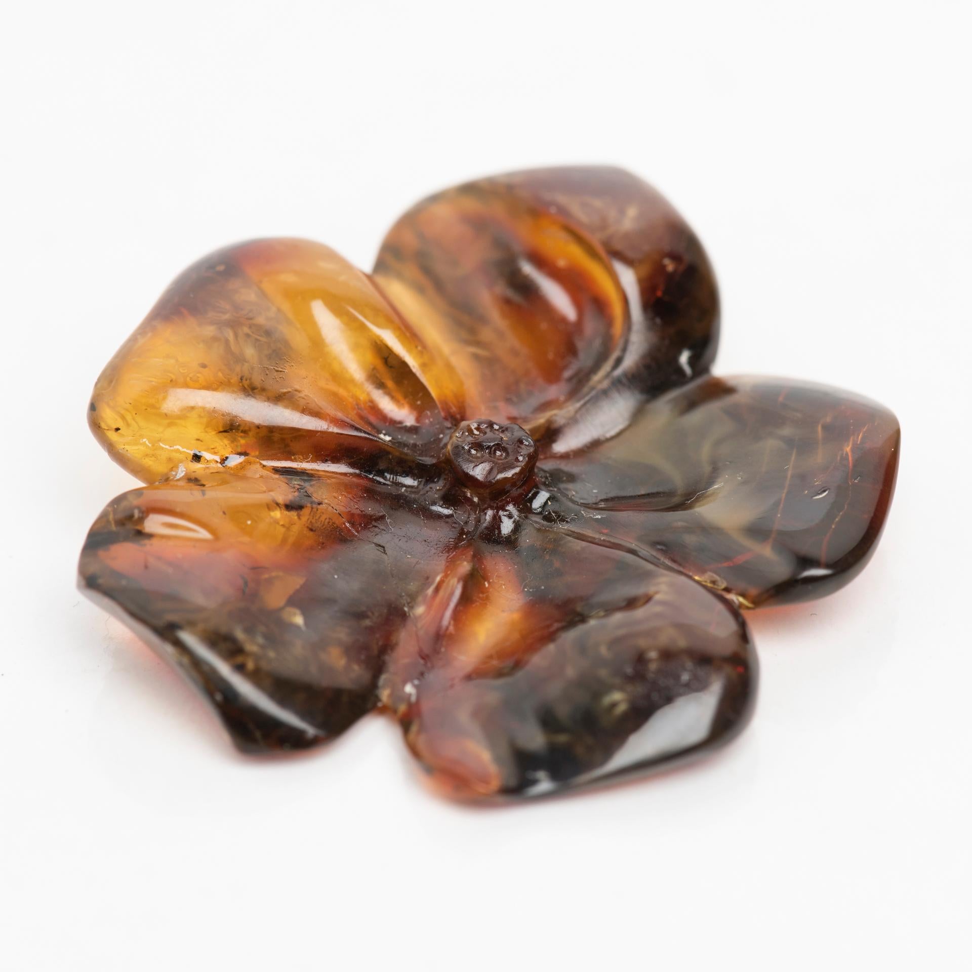 International Style Amber Flowers For Sale