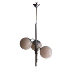 Amber Glow – 1930s Art Deco Skyscraper Ceiling Light