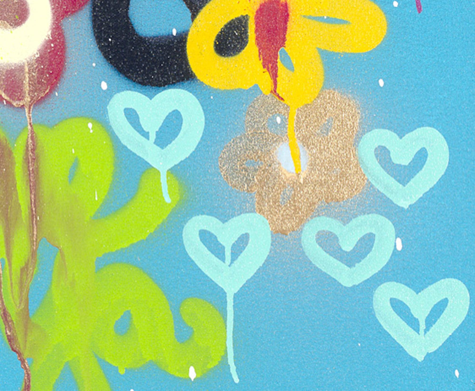 graffiti flowers drawing
