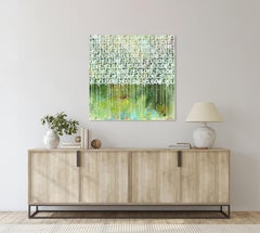 Into the Wilds - Abstract Textured Mixed Media Graffiti Inspired I Love You Art
