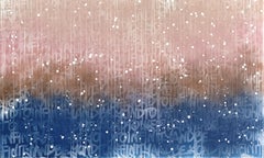 Just You And I - Abstract Dual Tone Textured Mixed Media Graffiti Inspired Art (en anglais seulement)